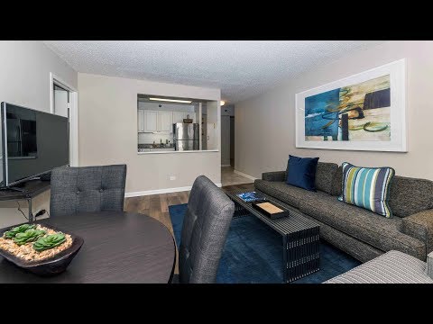 Tour the furnished guest suite at The Chicagoan apartments in River North Tour the furnished guest suite at The Chicagoan apartments in River North