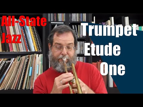 Trumpet Etude 1 Texas All State Jazz 2020 2021