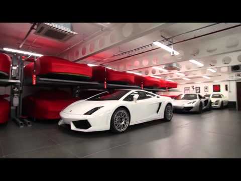 Paul Bailey's Supercar Dream UK Garage
