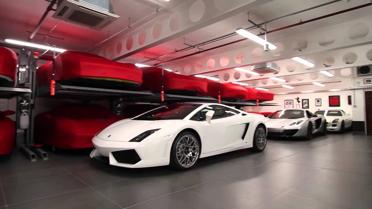 Paul Bailey's Supercar Dream UK Garage