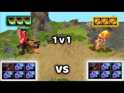 Legion Commander vs Dawnbreaker | 5x moonshard 1x satanic | 1v1 who wins??