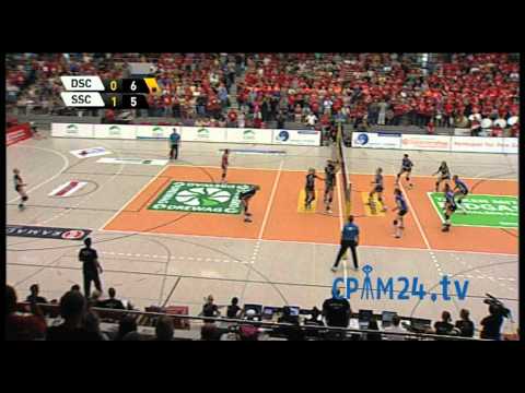 Volleyball Playoff Finalrückspiel Dresdner SC - Schweriner SC Teil 3
