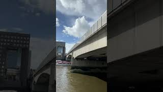🇬🇧 Travelogue- River Thames #uk #london #londonbridge #towerbridge #river