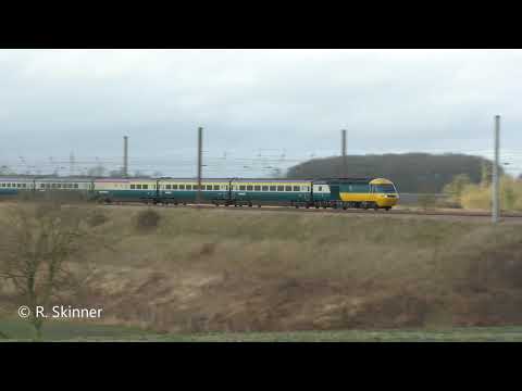 "Lets Go Round Again" The Last HST 125 on the East Coast Mainline