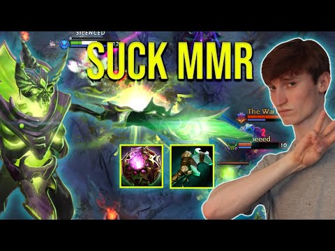 SUCKING with the BEST HERO in DOTA - Pugna 9k MMR Gameplay