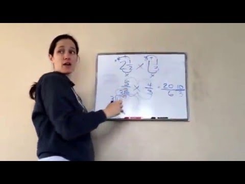 Saxon Math 6th Grade - Lesson 66 - Multiplying Mixed Numbers