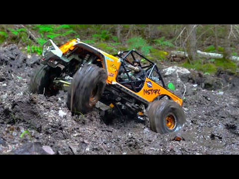 MUD BASIN loves to eat Vehicles - CAPO JK MAX Jeep | RC ADVENTURES