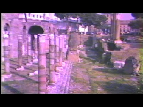 ROME, ITALY 1984 Trevi Fountain / Colosseum / St. Peter's