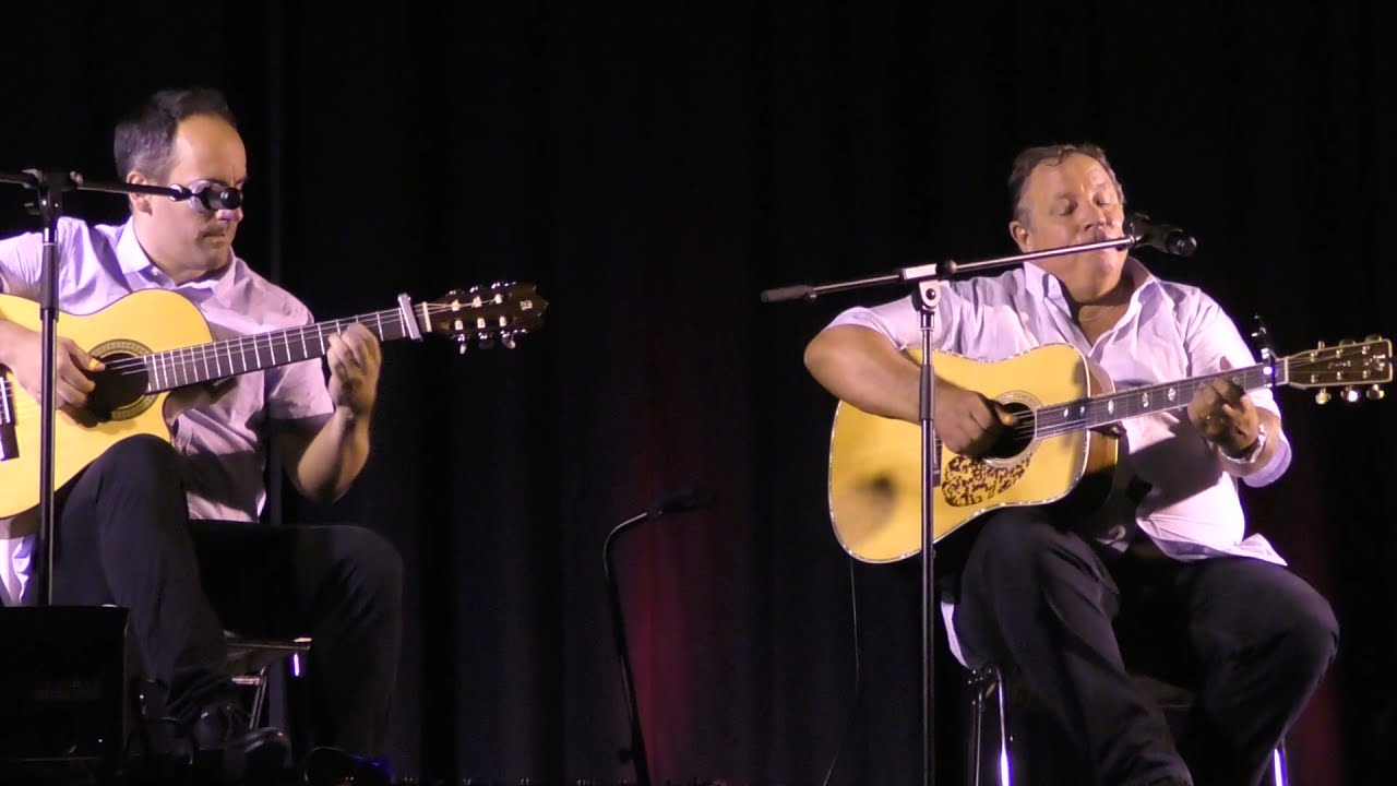Les ricochets (Georges Brassens) par Les Croque-Notes (duo)