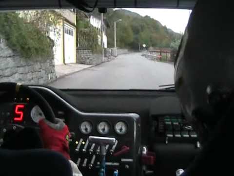Rally Como 2009  - Bonizzoni Rossini (camera car) - P.S.1 Val Cavargna parte 3 - Peugeot 106 1600