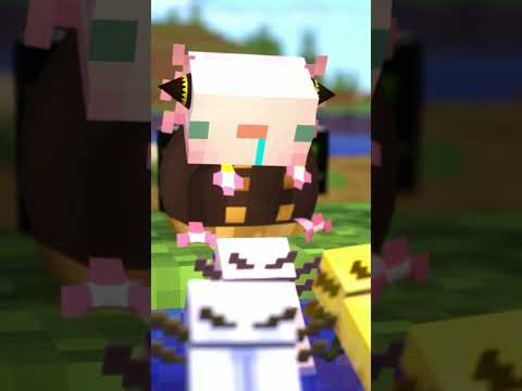 🍌Parotter's Memorys🍌 - Hilarious Axolotl in Minecraft ANIME