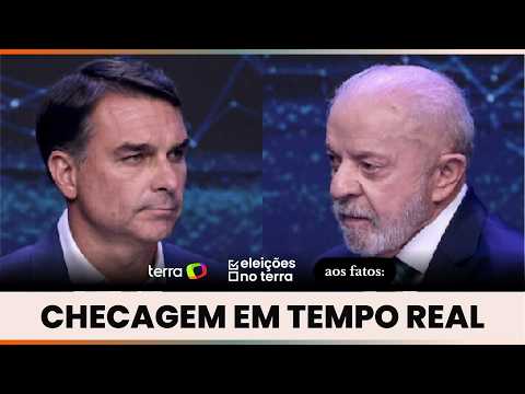 Lula x Flávio na Globo: Terra e Aos Fatos checam declarações do debate final
