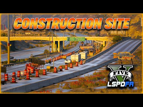 Lspdfr | How to add construction sites (gta5 mods)