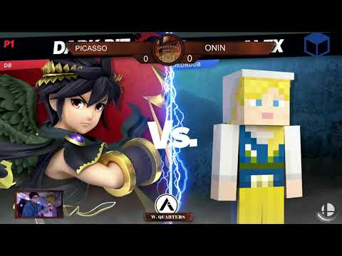 Graveyard Smash: Onin (Steve) vs PicassoWhatsTheHoldUp (Dark Pit) - Winners Quarter Finals