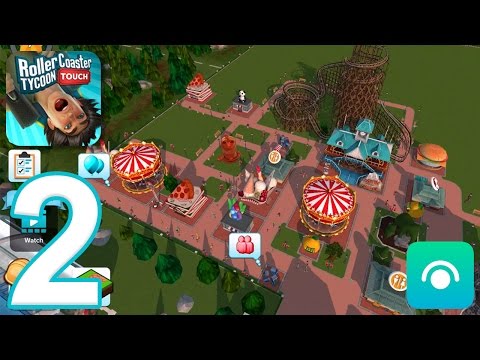 RollerCoaster Tycoon Touch - Gameplay Walkthrough Part 2 - Level 6-7 (iOS) - YouTube