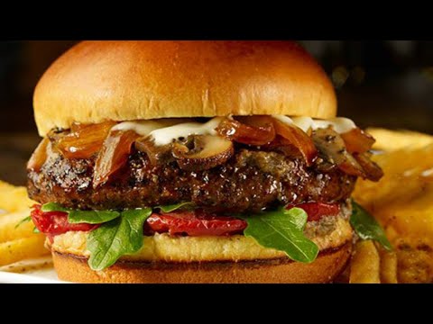 Healthy Recipe Beef Mushroom Burgers | Mushroom |...
