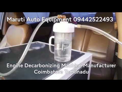 Maruti Car Engine Decarbonizing Machine