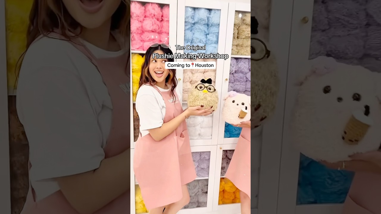 Create your own cuddly PLUSHUMI plushie 🧶🧸💕 Perfect for birthdays, celebrations & fun days out!