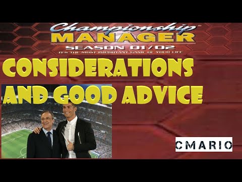 CM0102 Considerations and good advice