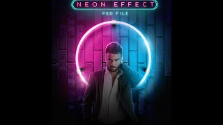 1+ Neon Photo Effect Photoshop Photoshop Tutorial