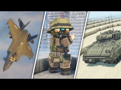 20 Military Minecraft Mods 2025 (Forge & Fabric)