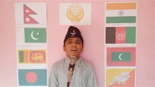 National Anthem of India, Pakistan, Bangladesh, Nepal, Afghanistan, Sri Lanka, Maldives, Bhutan