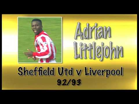 ADRIAN LITTLEJOHN - Sheff Utd v Liverpool, 92/93 | Retro Goal