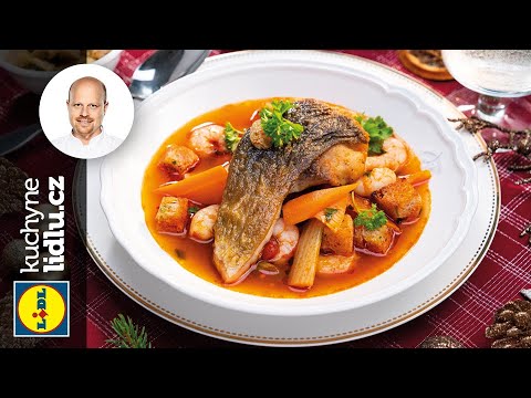 Rybí polévka s pečeným kaprem - Roman Paulus - RECEPTY KUCHYNĚ LIDLU