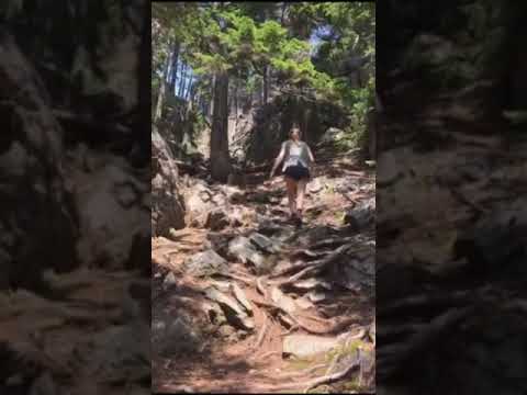 Some hiking on The Anvil Trail to Schoodic Head