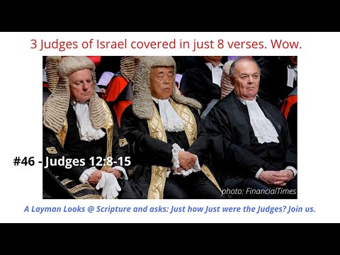 #46 -- Judges 12:8-15
