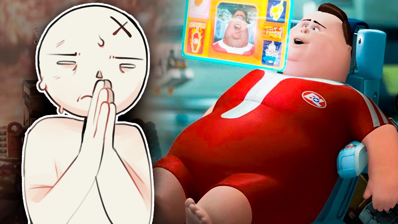 WALL-E É UM AVISO PRA HUMANIDADE