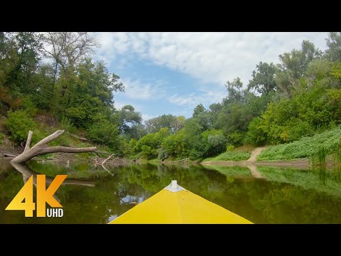 4K Relaxing Kayaking on River Psel - Amazing Beauty of Ukrainian Nature - 6 Hours NO LOOP Video - #1