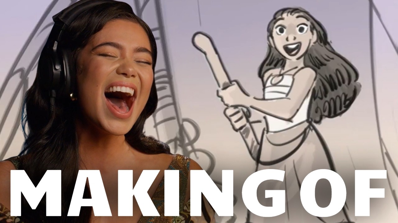 Making Of MOANA 2 - Best Of Behind The Scenes, Music, Voice Actor Clips & Creating The Animations