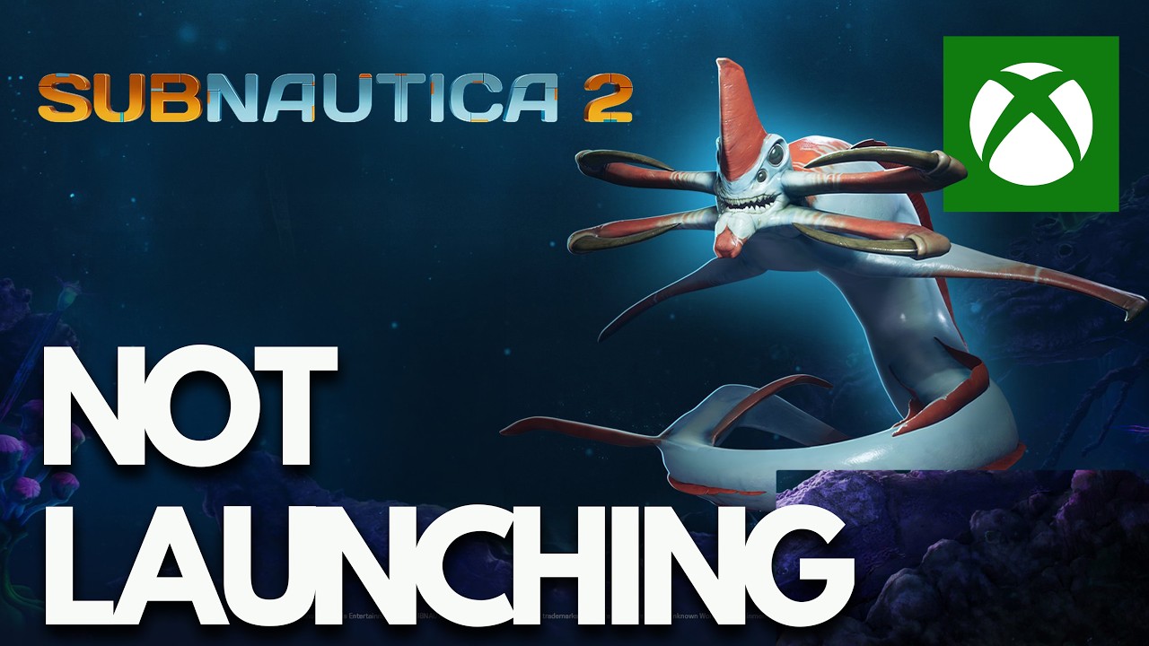 Subnautica 2 Not Launching/Crashing/Not Loading/Black Screen (Xbox Game Pass PC) FIX🎮🔥