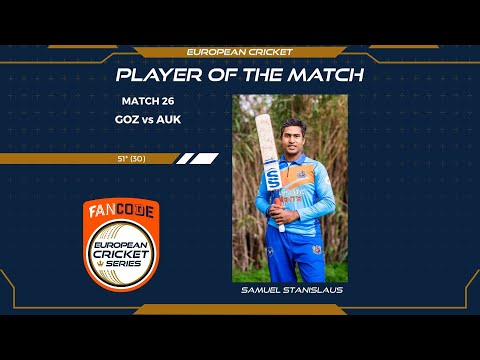 POTM: S.Stanislaus - GOZ vs AUK | Highlights | FanCode ECS Malta Encore Day 7 | Malta 2021