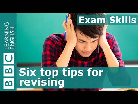 テスト勉強のコツ 6 選（Exam skills: 6 top tips for revising）