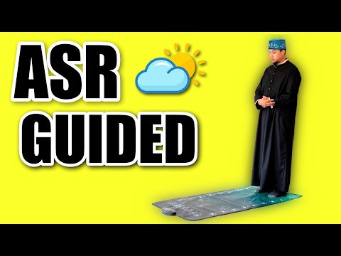 Learn How To Pray Asr for Men (beginners) - with Subtitles/ Translation