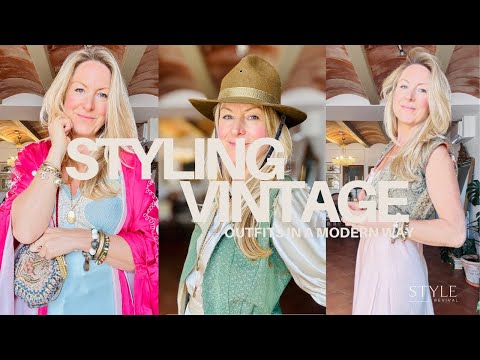 How to Style VINTAGE in a MODERN way