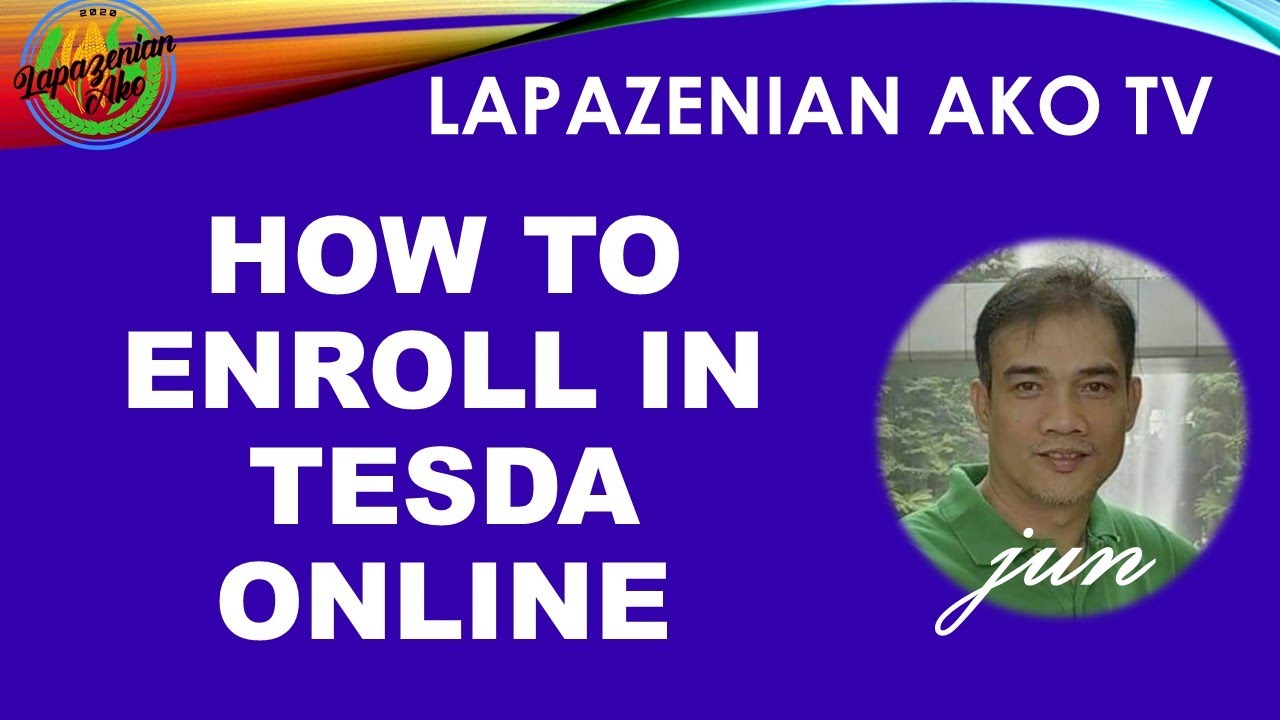 HOW TO ENROLL TO TESDA ONLINE COURSES