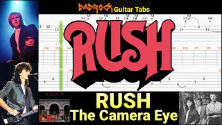 The Camera Eye - RUSH - Guitar + Bass TABS Lesson
