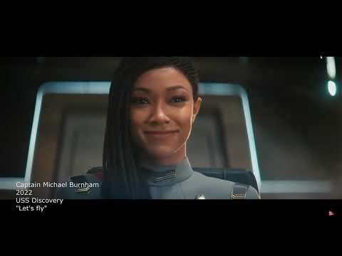 Captain Michael Burnham "Let's Fly" USS Discovery