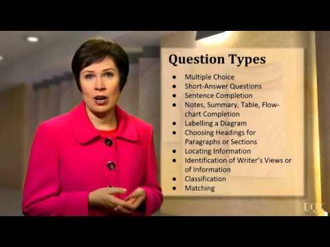 Reading: Unit 1: Facts about the IELTS Reading Test