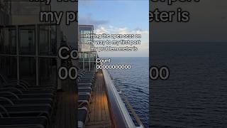 Zero problems at sea #cruise #peaceful #wanderlust