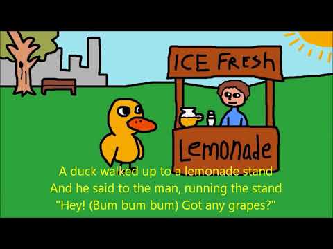 The Duck song (lyrics)