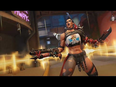 Overwatch 2| Junker Queen Gameplay