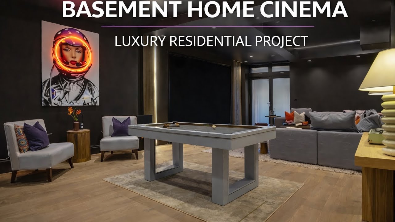 Basement Media Room