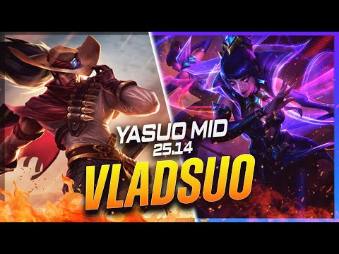 VladSuo - Yasuo vs Leblanc MID Patch 25.14 - Challenger Yasuo Gameplay