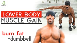 LEG WORKOUT NO EQUIPMENT (DUMBBELL ONLY)