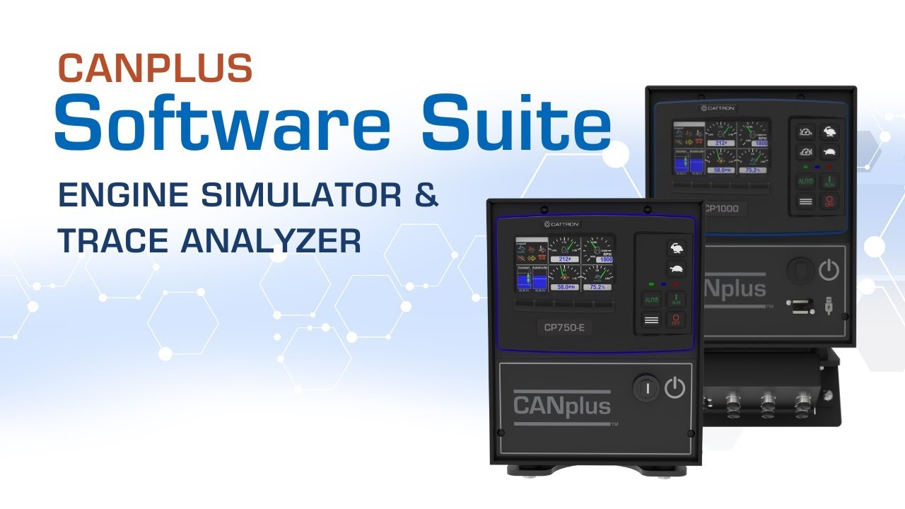 Engine Simulator & Trace Analyzer Using CANplus Software Suite  
