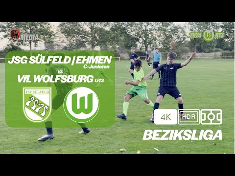 VfL Wolfsburg U13 vs. JSG Sülfeld-Ehmen C-Junioren | Bezirksliga | 27.09.2024  4K UHD 60p HDR